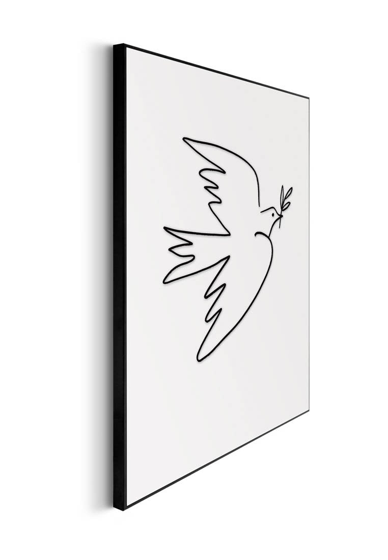 Orange Wallz DOVE OF PEACE