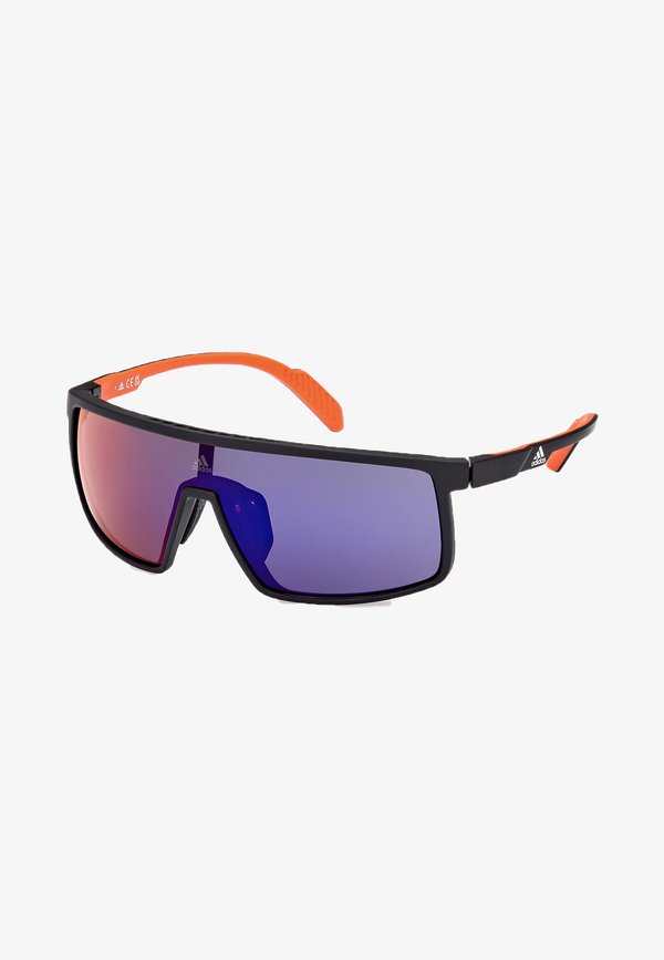 adidas Performance SPORT - Sunglasses - nero viola sfumato specchiato