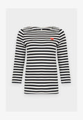 ONLY ONLFIFI - Long sleeved top - cloud dancer/black