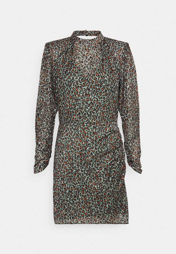 Scotch & Soda MOCK NECK MINI DRESS WITH OPEN BACK DETAIL