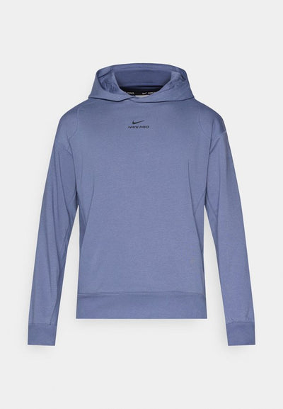 Nike Performance M NP DF NPT MIDLAYER  - Hoodie - diffused blue/black