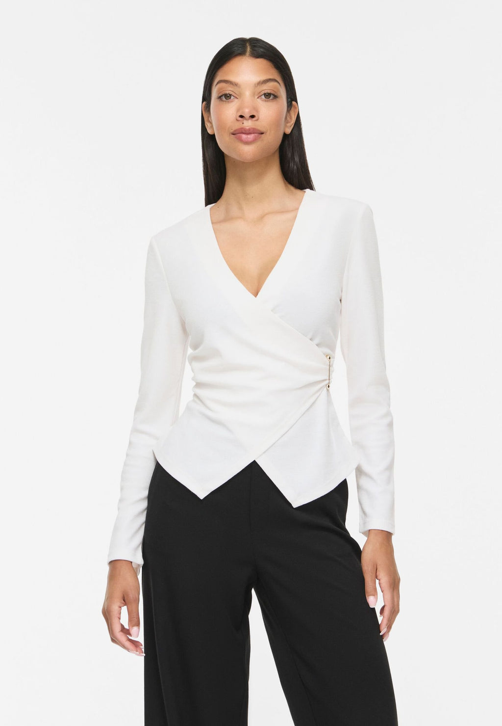VILA Long Sleeved VIANNI V-neck