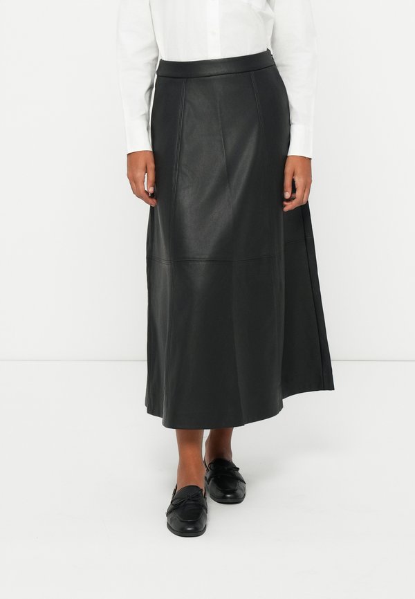 Vero Moda VMOLIVE Long - A-line skirt - black