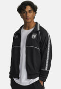 Under Armour 96 TERRACE - Zip-up sweatshirt - black