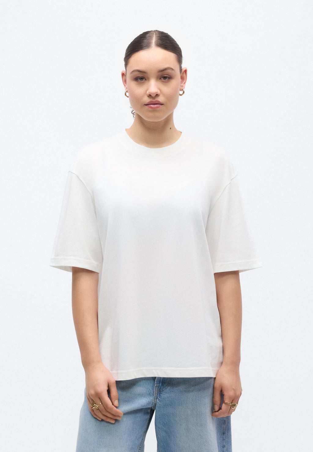Gina Tricot PRINTED OVERSIZED TEE
