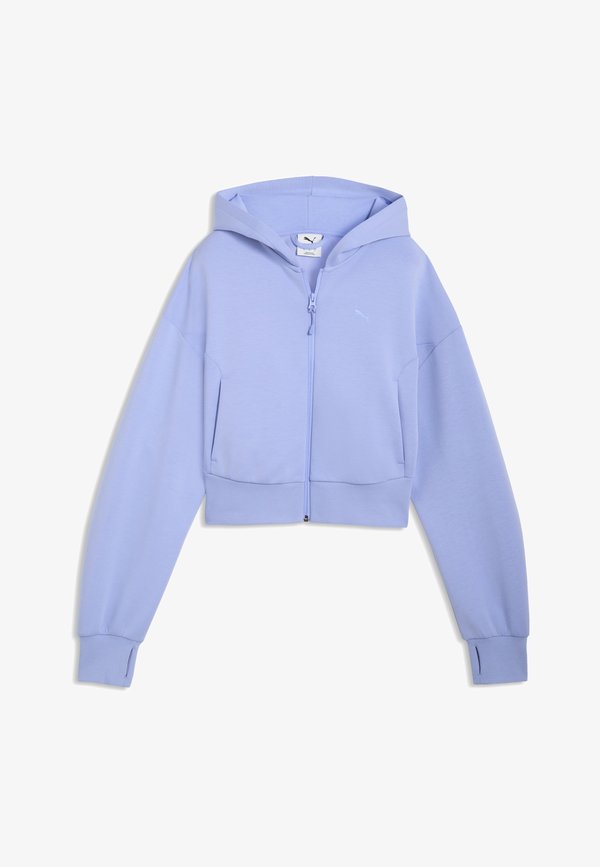 Puma TECH SENSE KAPUZEN - Zip-up sweatshirt - intense lavender