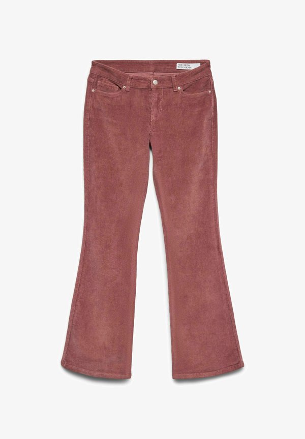 Vero Moda VMSIGI Low rise Corduroy - Trousers - rose brown