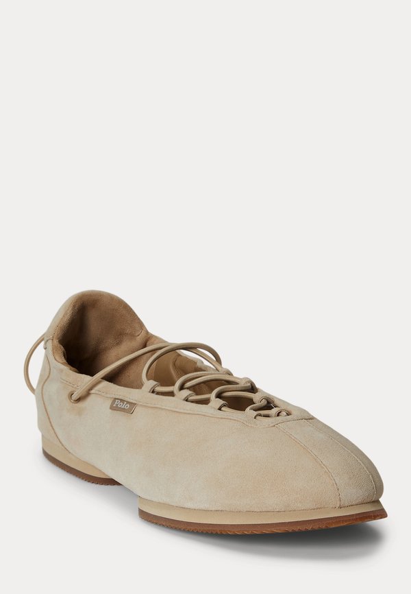 Polo Ralph Lauren THE SUEDE LACE-UP BALLERINA SNEAKER