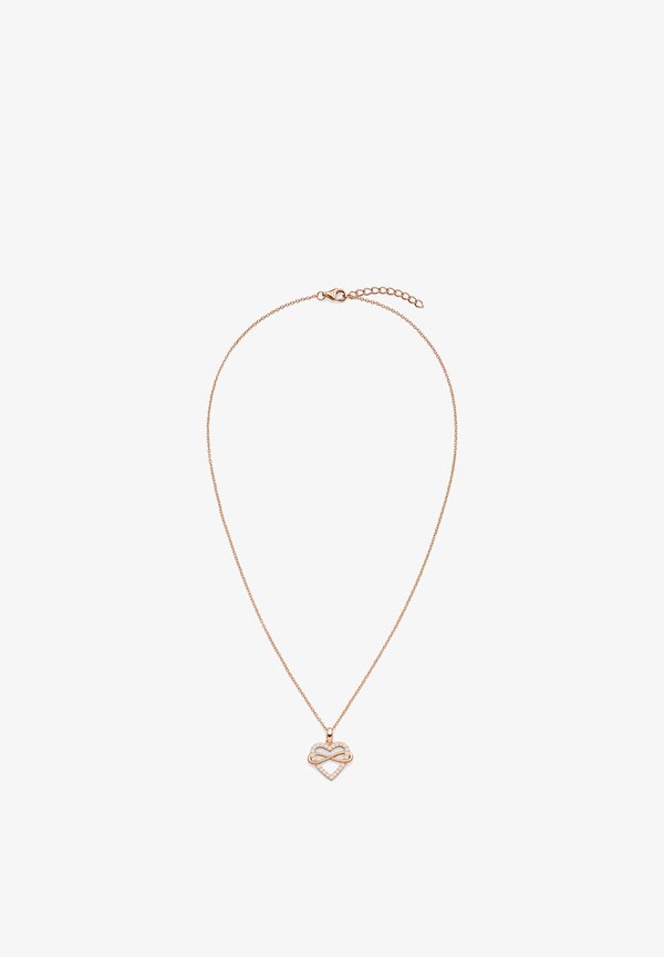 s.Oliver INFINITY HEART - Necklace - roségold