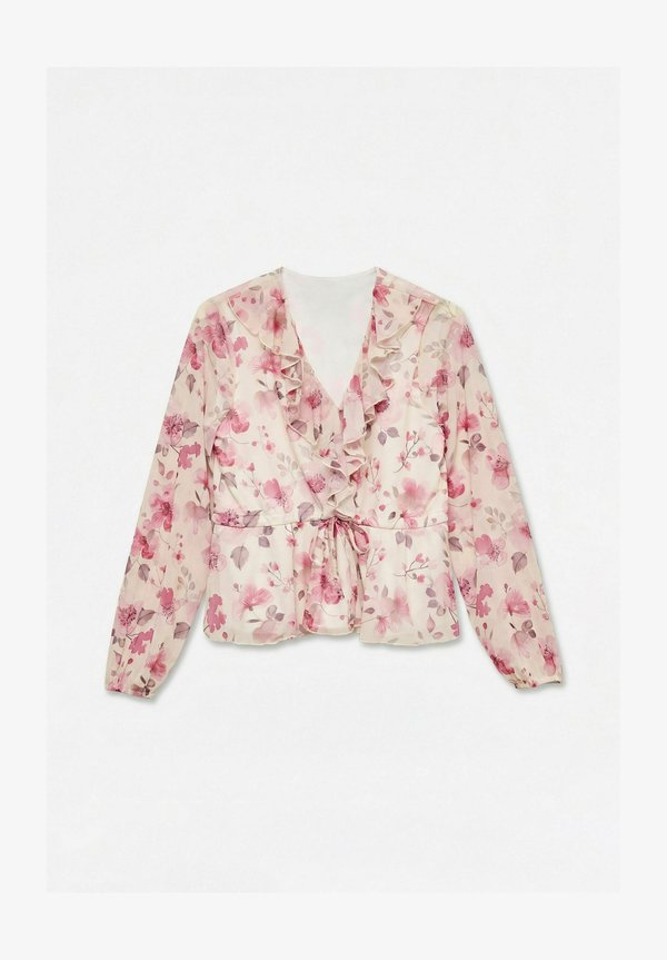 Vero Moda AWBLAIR - Blouse - coconut cream