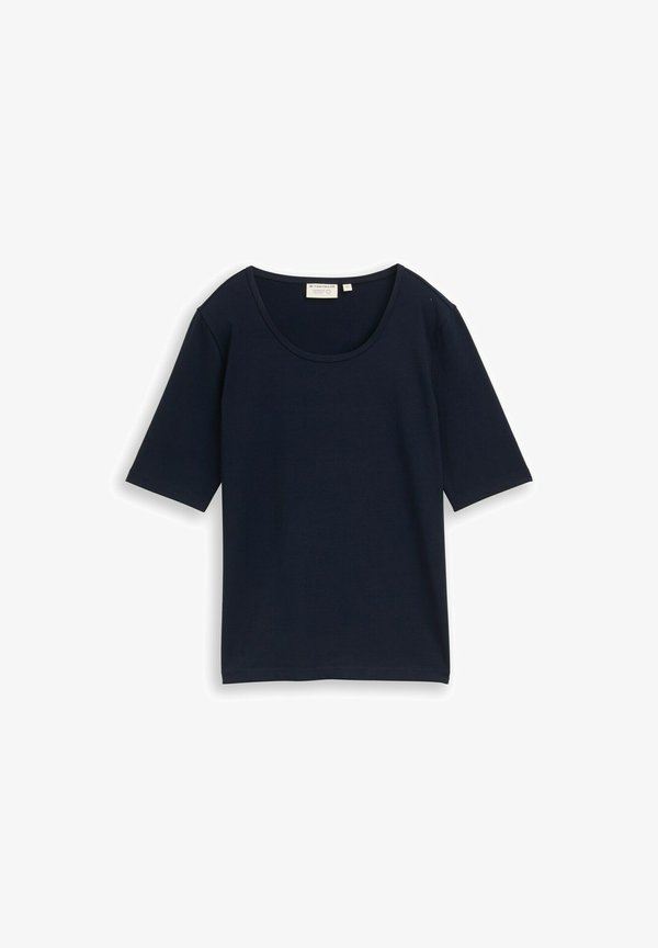 TOM TAILOR TOM TAILOR T-SHIRT BASIC T-SHIRT MIT RUNDHALSAUSSCHNITT - Basic T-shirt - sky captain blue