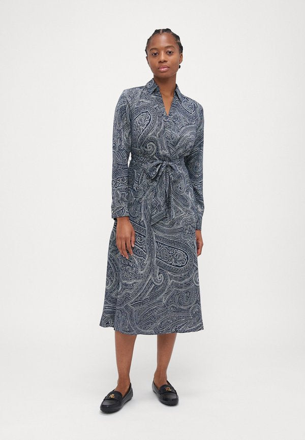 Lauren Ralph Lauren Petite ROWELLA LONG SLEEVE DAY DRESS