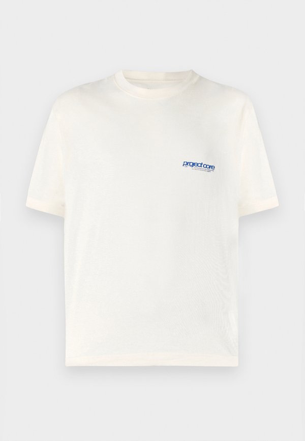 Jack & Jones Backprintet - Print T-shirt - sweet corn
