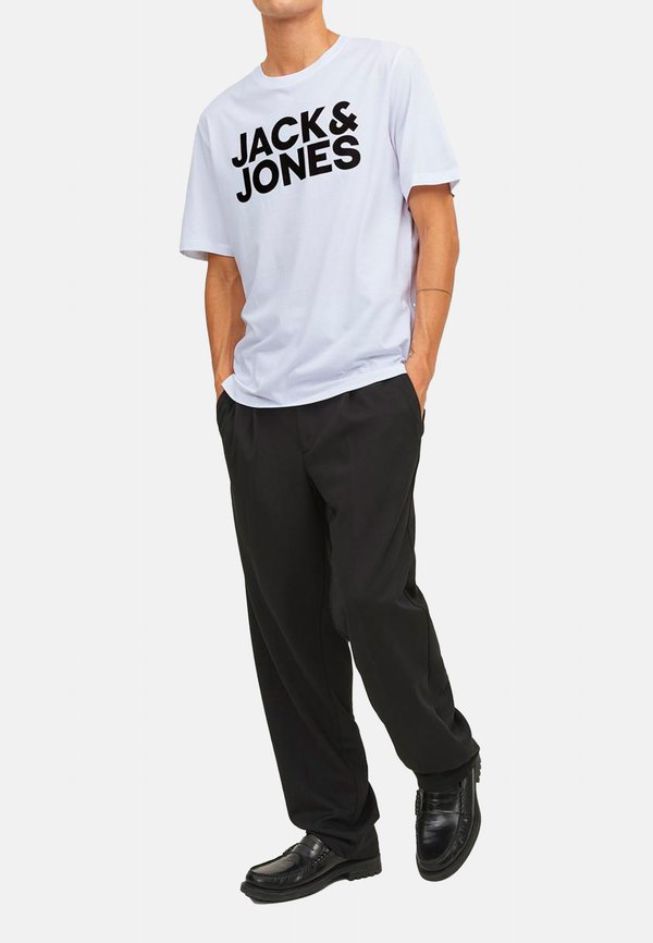 Jack & Jones 3 PACK - Print T-shirt - weiß
