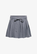 ONLY Skater ONLLINDA Skater Short - A-line skirt - medium grey melange