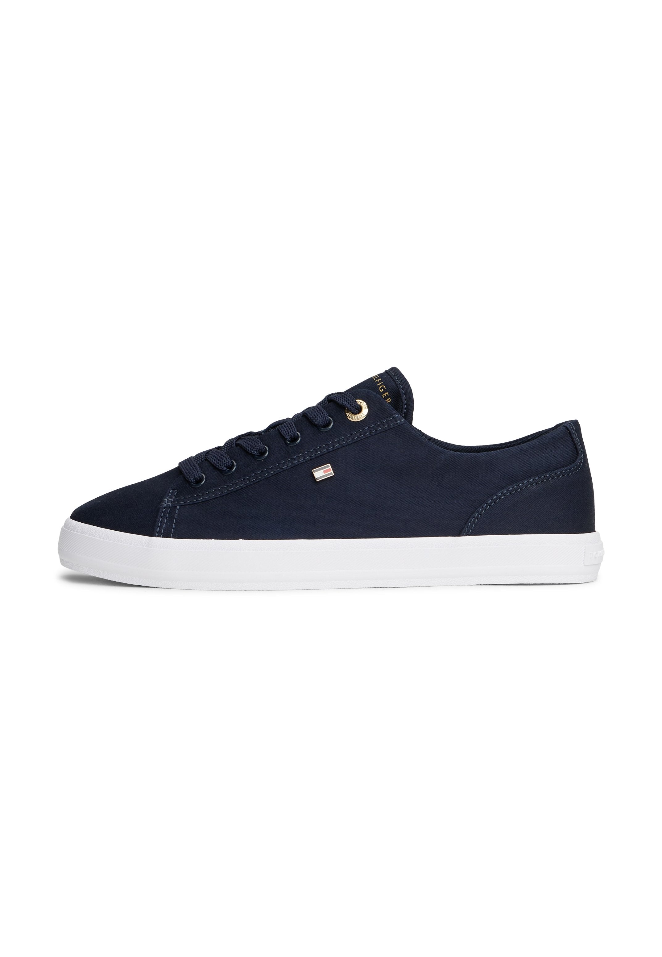 ENAMEL FLAG CANVAS TRAINERS Media 1