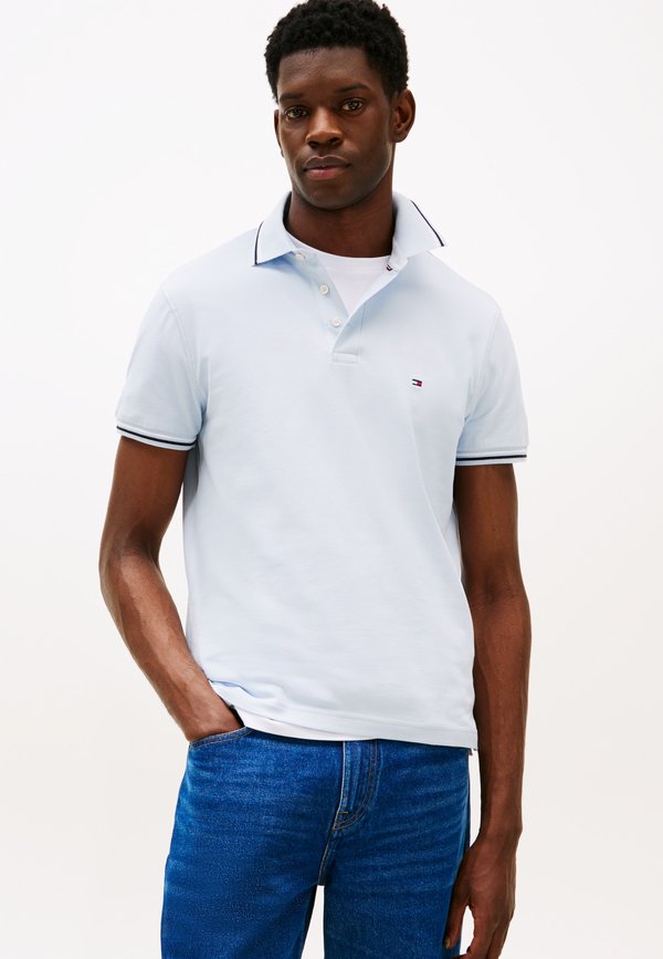Tommy Hilfiger SLIM FIT - Polo shirt - breezy blue