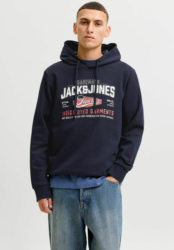 Jack & Jones HOODIE HOODIE - Hoodie - navy blazer