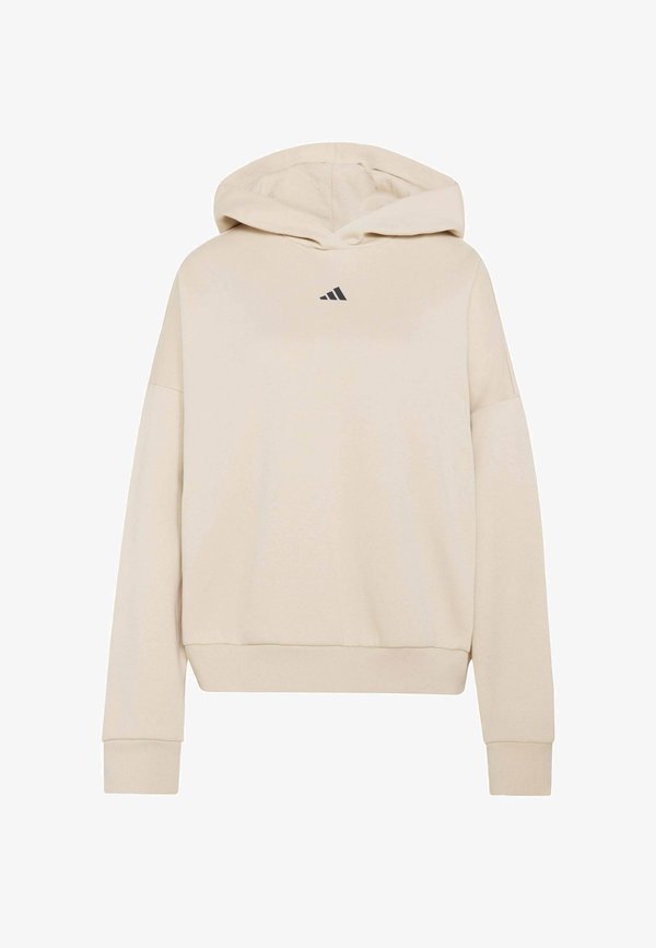 adidas Sportswear 3 STRIPES STUDIO  - Hoodie - crystal linen