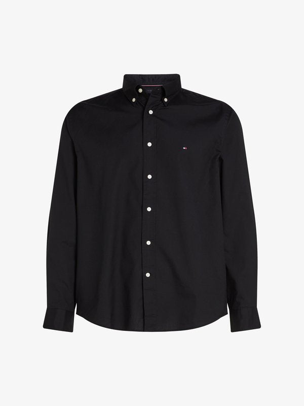 Tommy Hilfiger CORE FLEX SOLID SHIRT - Shirt - black