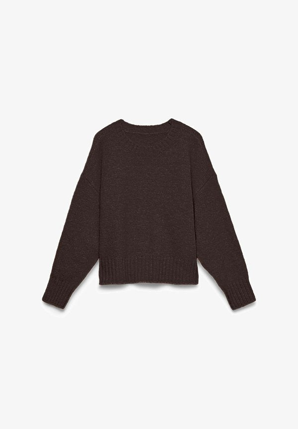 Vero Moda Knitted VMHOPE Knitted - Jumper - chocolate torte