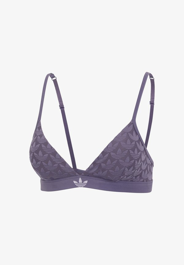 adidas Originals Triangle bra - violet