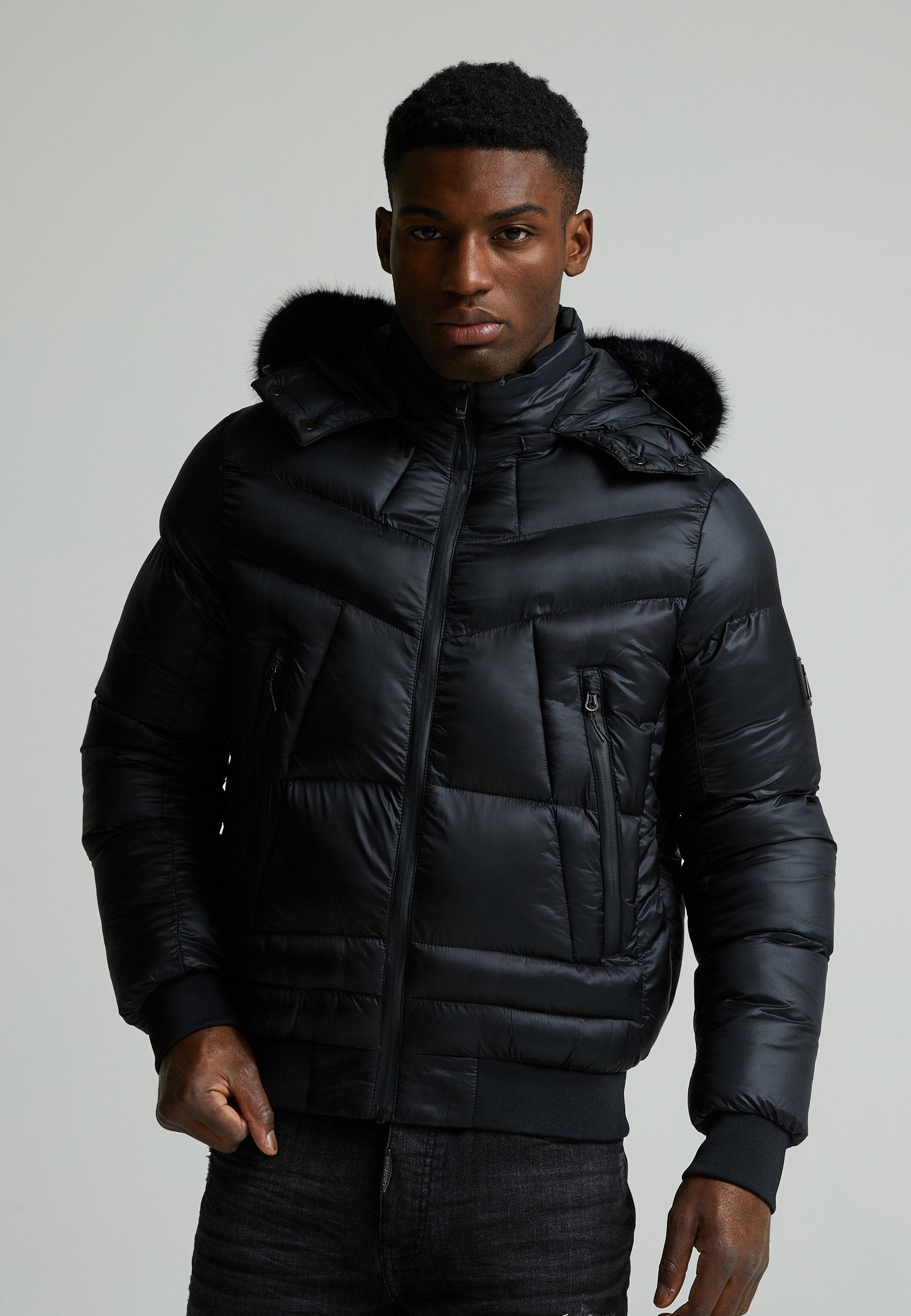 Alessandro Zavetti GENTRAZZI PUFFER BOMBER JACKET