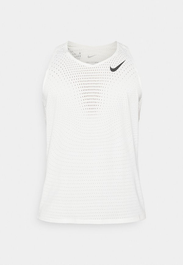 Nike Performance M NK DFADV AROSWFT SINGLET - Top - summit white/black