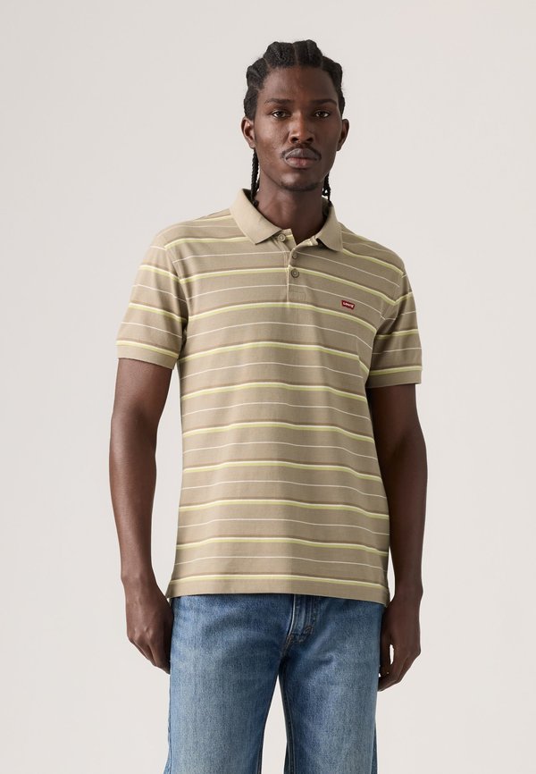 Levi's® Polo shirt - ros stripe vintage khaki pique