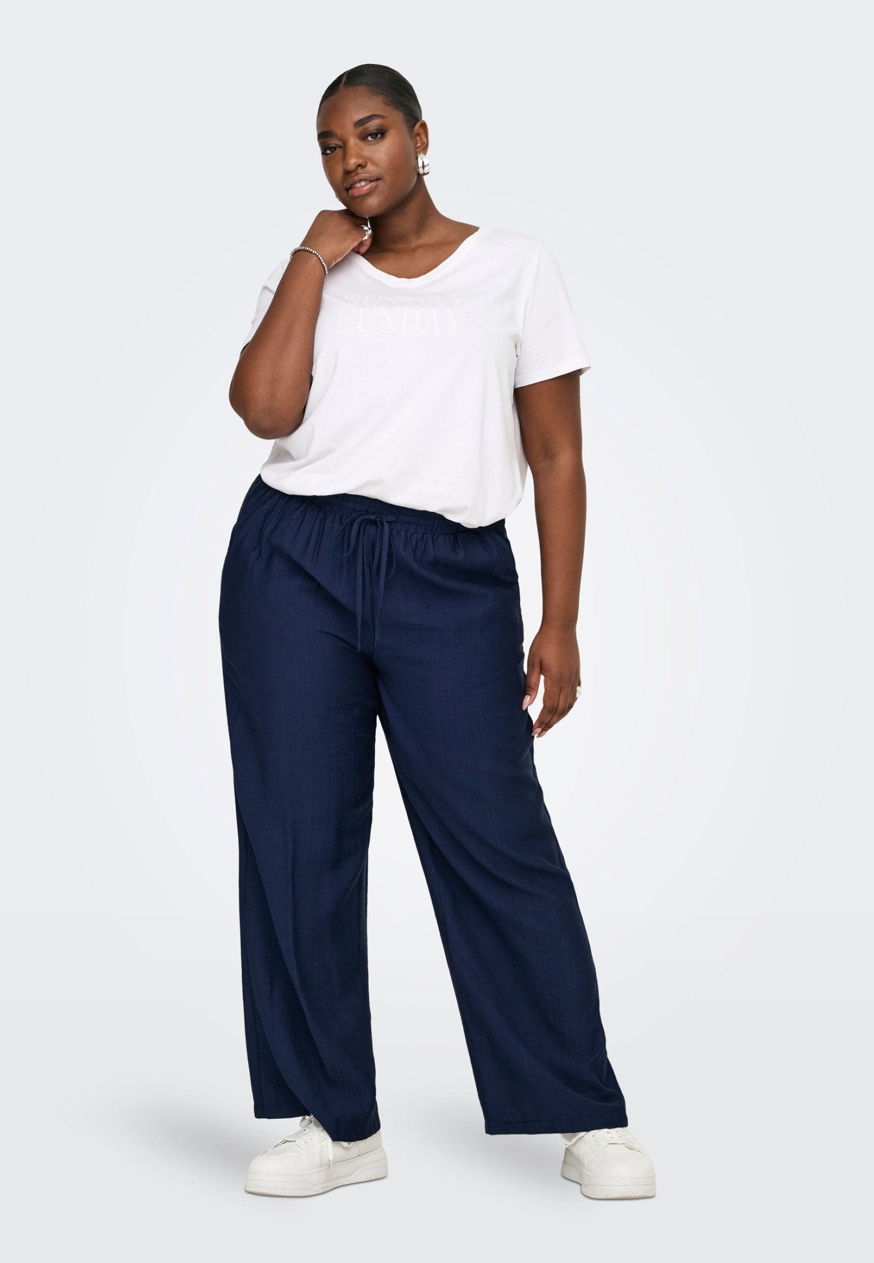 ONLY Carmakoma Wide-leg CARSANDY Regular Fit