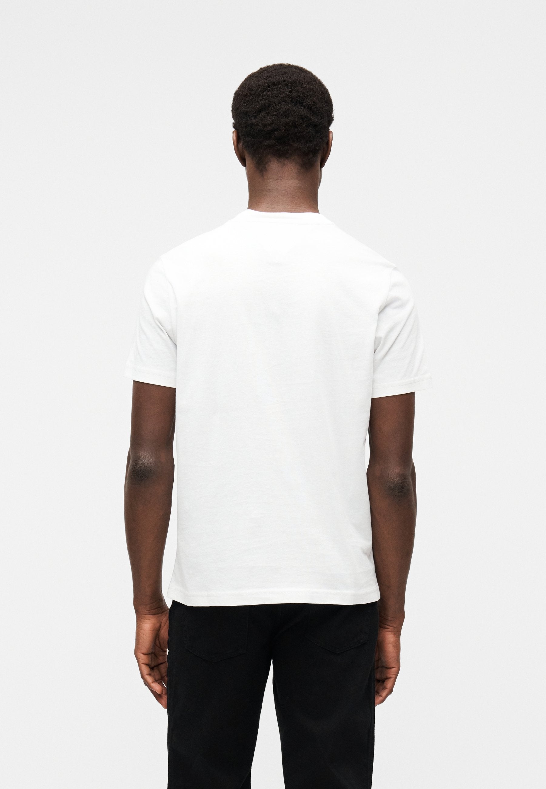 LOGO JERSEY CREW NECK T-SHIRT Media 4