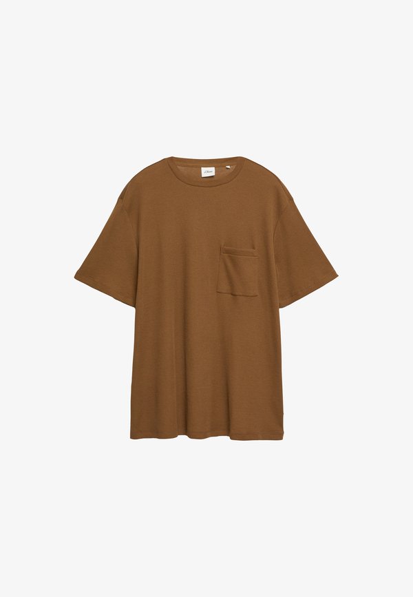 s.Oliver T-SHIRT - Basic T-shirt - braun
