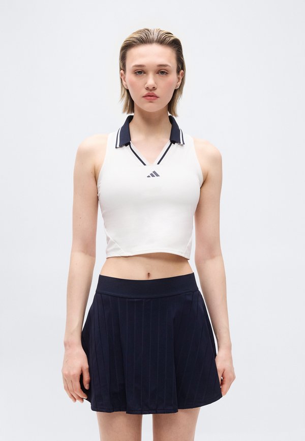 adidas Performance CLIMACOOLCROP TANK PRO - Top - white