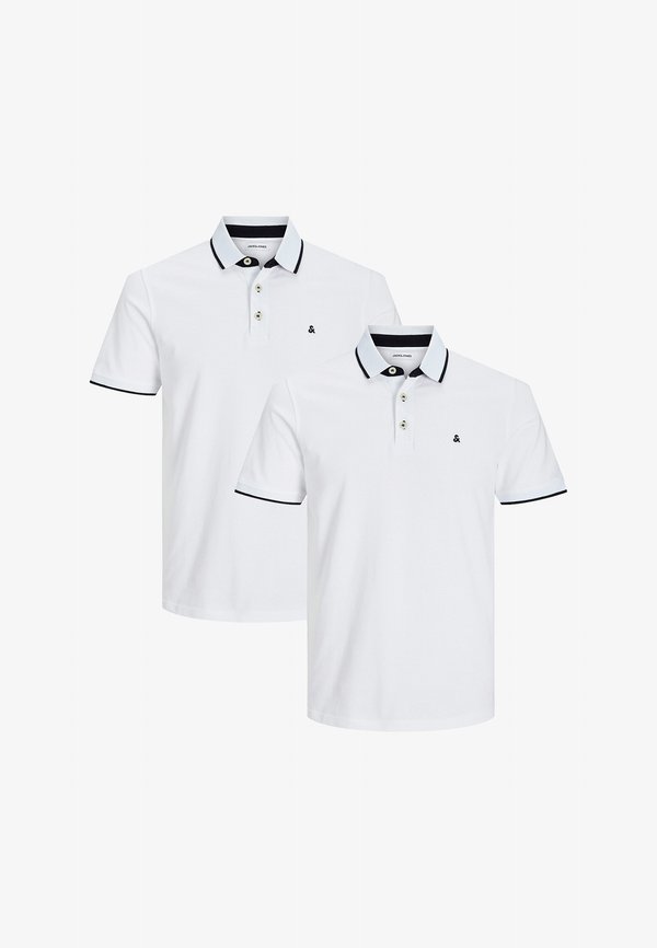 Jack & Jones 2ER PACK PAULOS SLIM FIT - Polo shirt - weiß