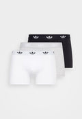 adidas Originals 3 PACK - Trunks - grey/black/white