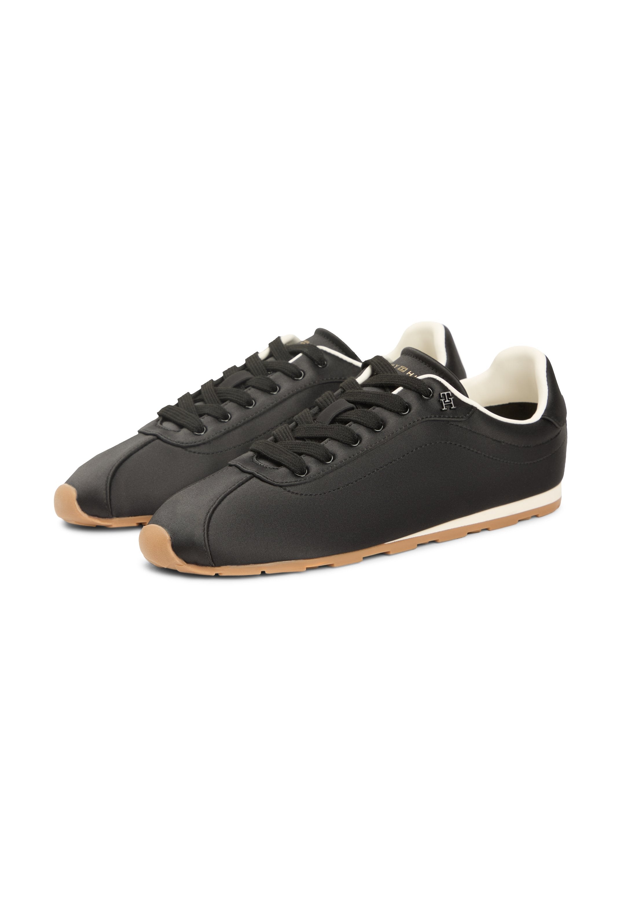 TH MONOGRAM SATIN TRAINERS Media 2