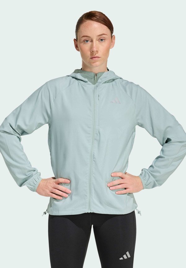 adidas Performance RUN ESS JKT W - Windbreaker - light green