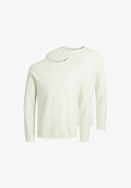 Jack & Jones 2 PACK - Jumper - cloud dancer