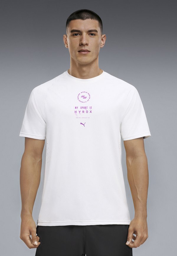 Puma PUMA X HYROX TRAINING TEE - Sports T-shirt - white