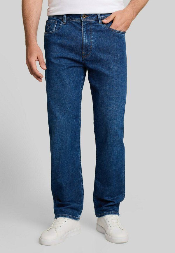 TOM TAILOR TTMORRIS RELAXED JEANS - Straight leg jeans - dark stone bright blue denim