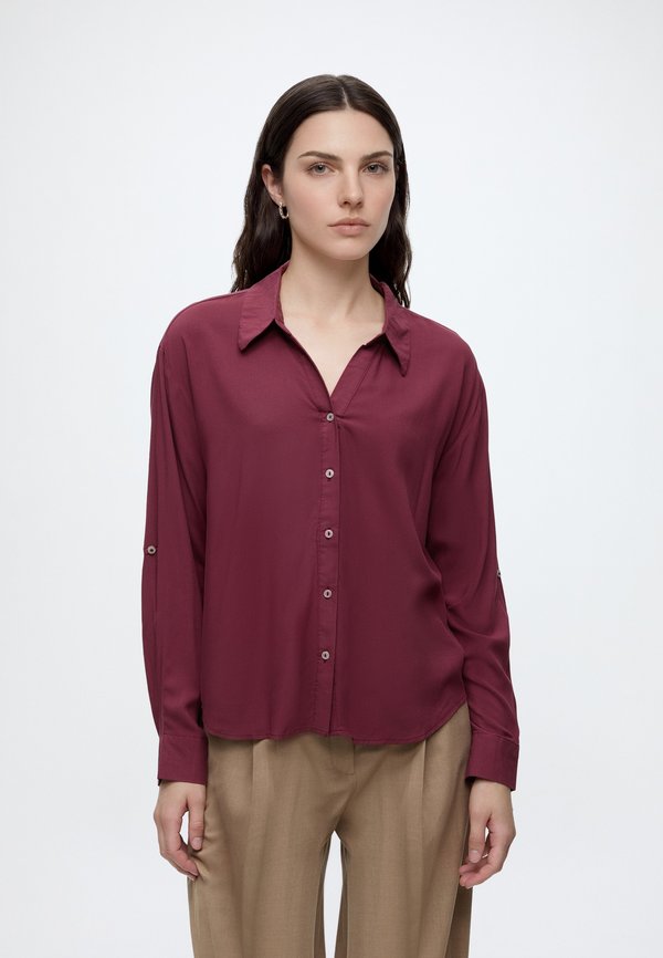 Vero Moda VMAURA  - Button-down blouse - windsor wine