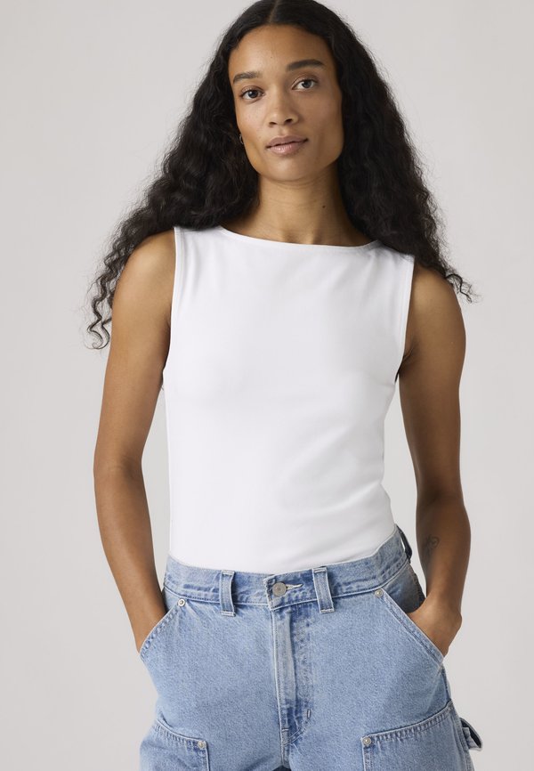 Levi's® BLAIR BOATNECK - Top - bright white