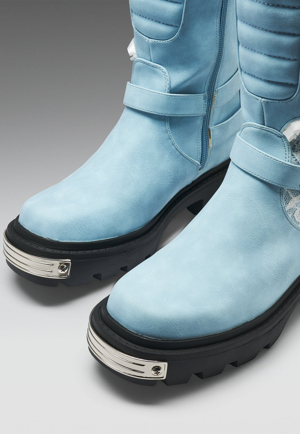 Koi Footwear JAZMIN BEAN X INSIDE LACE PLATFORM LONG BOOTS