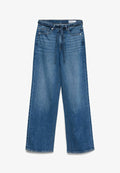 Vero Moda Wide-fit VMTESSA High rise Wide Leg Fit - Straight leg jeans - medium blue denim