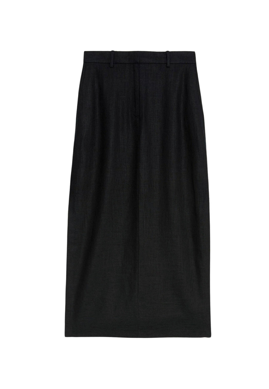 Marks & Spencer Linen Blend Side Split Column