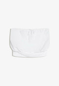 Bershka BANDEAU - Top - white