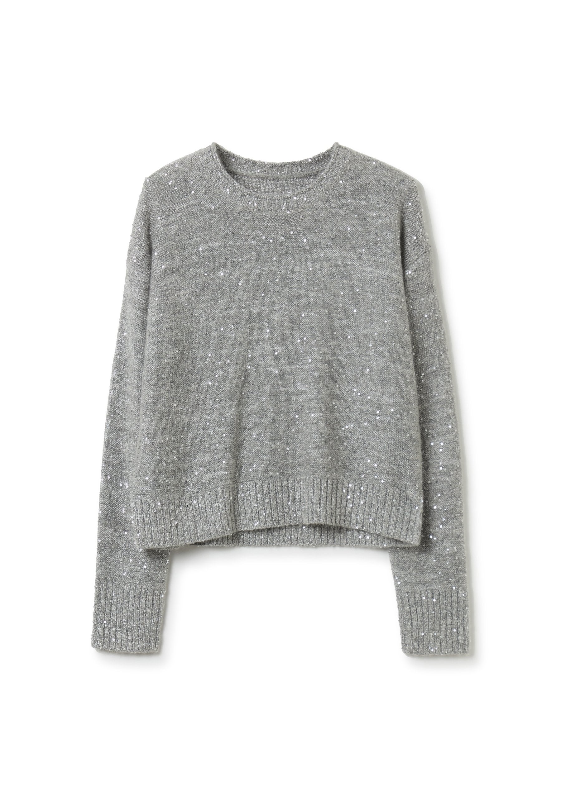 Stefanel MOHAIR WITH MICRO SEQUINS