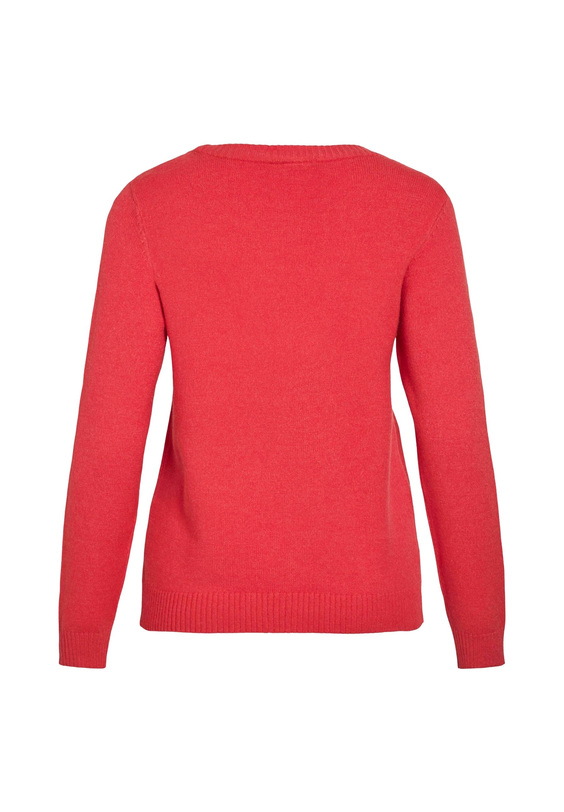 VILA VIRIL O-NECK L/S KNIT TOP - NOOS