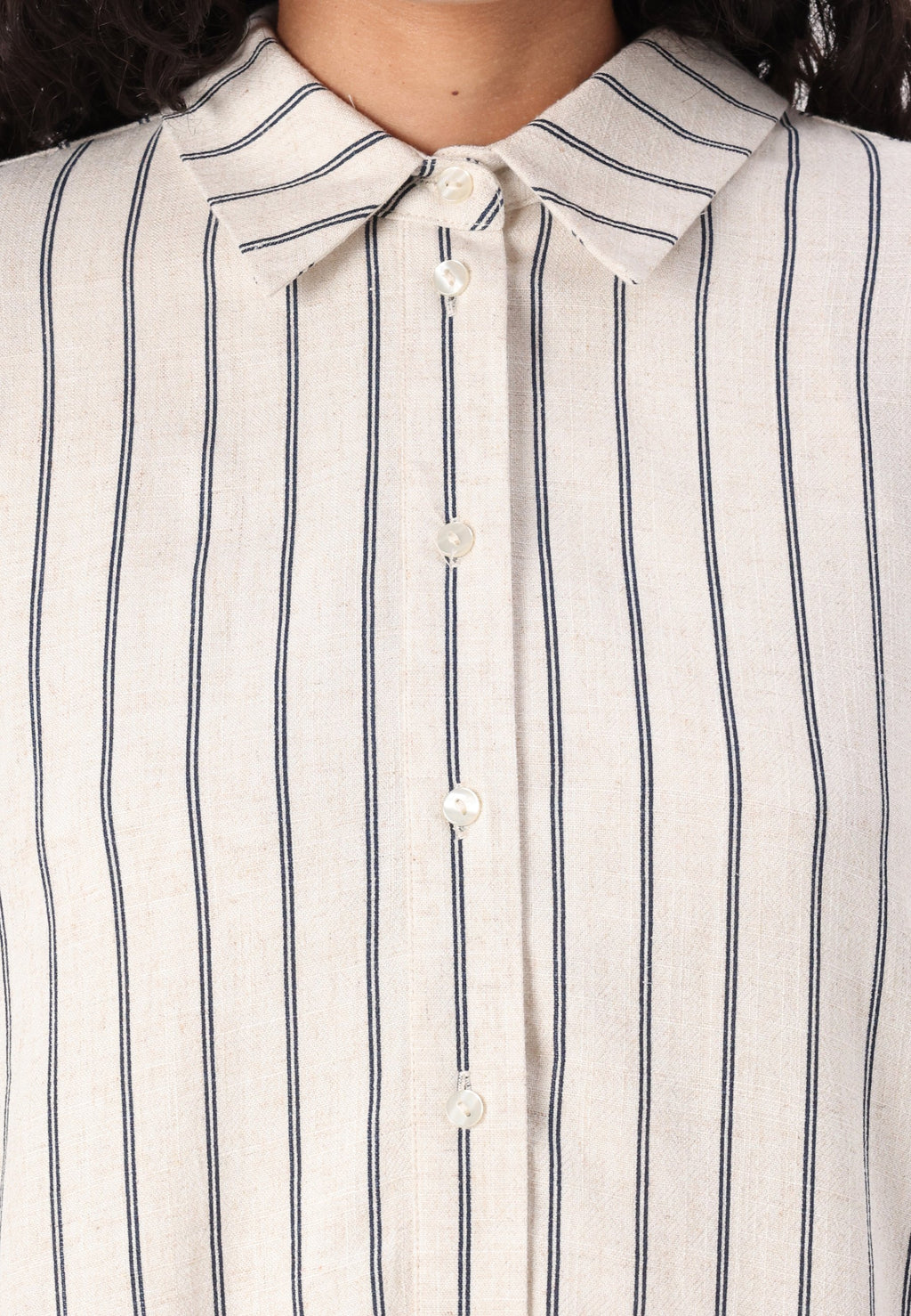 Selected Long sleeved striped