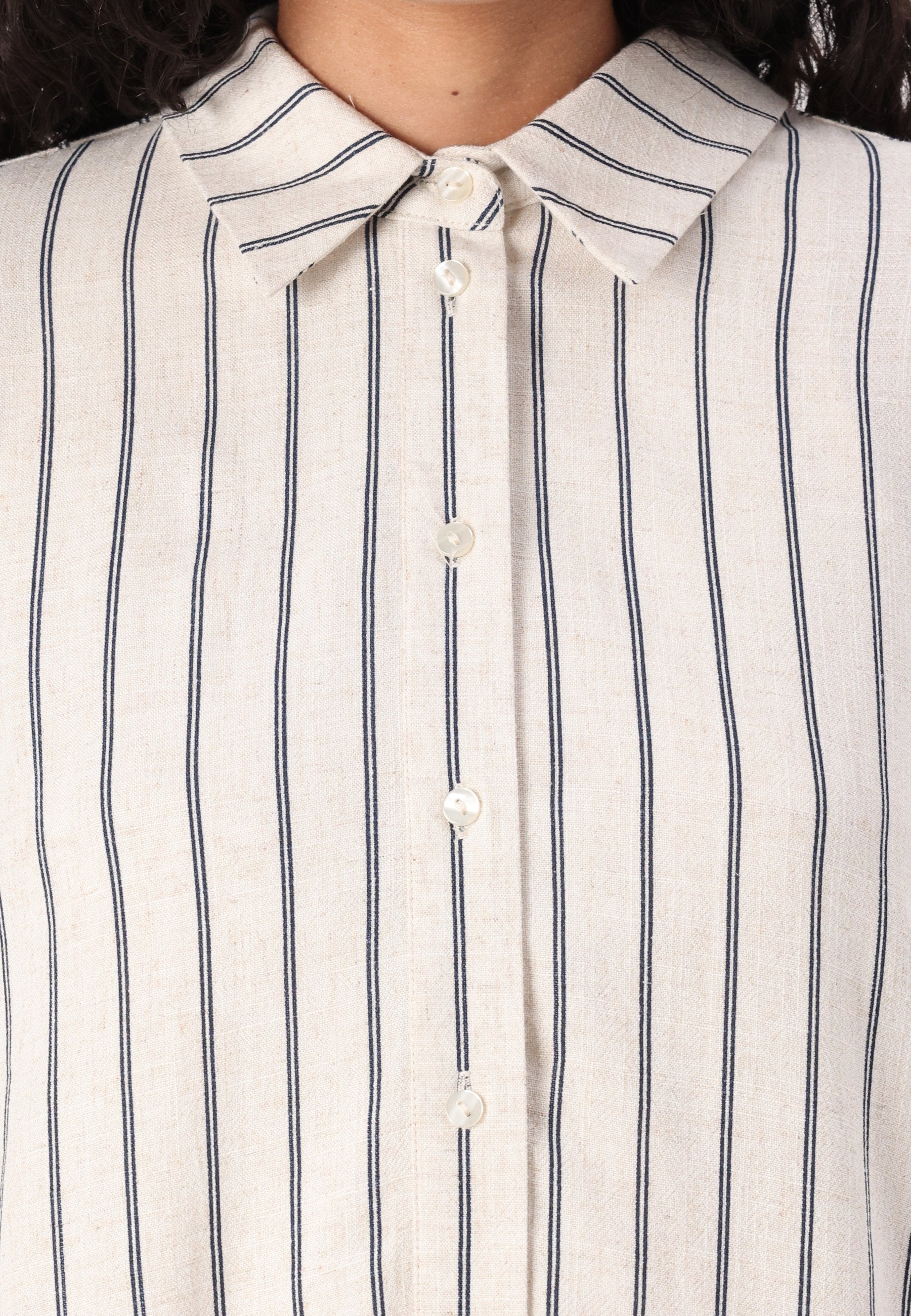 Selected Long sleeved striped